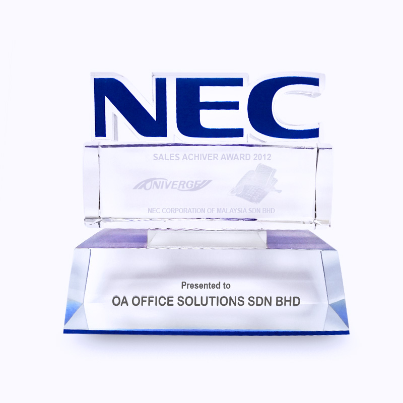 NEC Sales Achievement Award (2012)