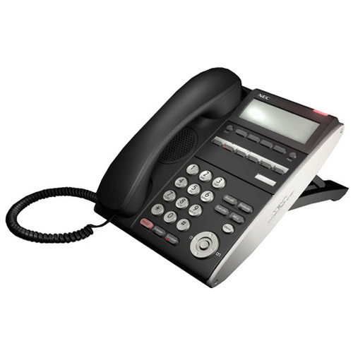 NEC DT310 DTL-6DE-1P (BK) TEL Digital 6 Button Display Telephone