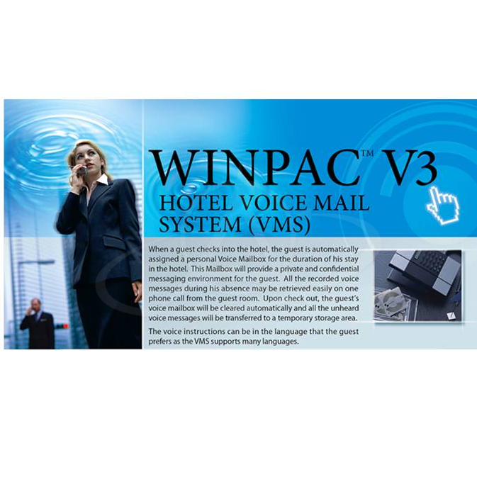 WINPAC Hotel Voice Mail System (VMS)