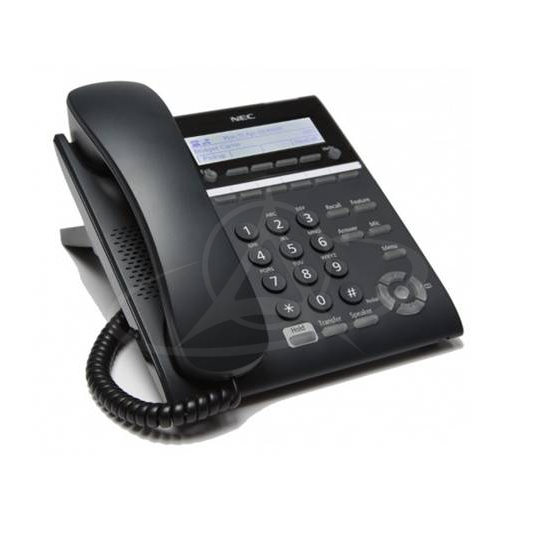 NEC DT820DG ITY-6DG-1P (BK) TEL IP 6 Button Display Telephone (Black) Gigabit-SV9300 Ver 3.2 Onwards