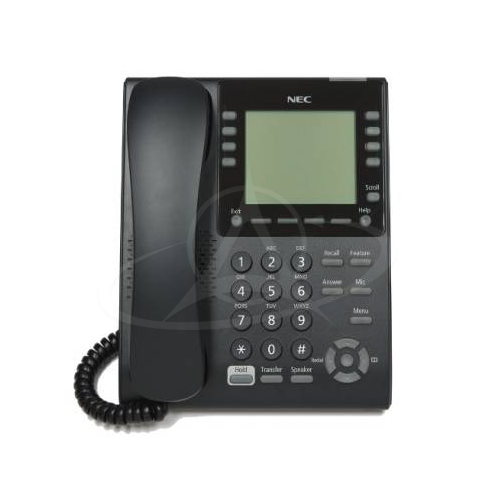 NEC DT820 ITY-8LDX-1P (BK) TEL IP 8 DESI-Less Telephone (Black) - SV9100 Ver 4 Onwards