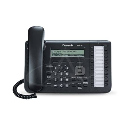 Panasonic KX-UT133 Office SIP telephone with large display and 24 feature/line keys