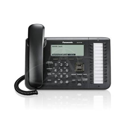 Panasonic KX-UT136 Office SIP telephone with large display and 24 feature/line keys