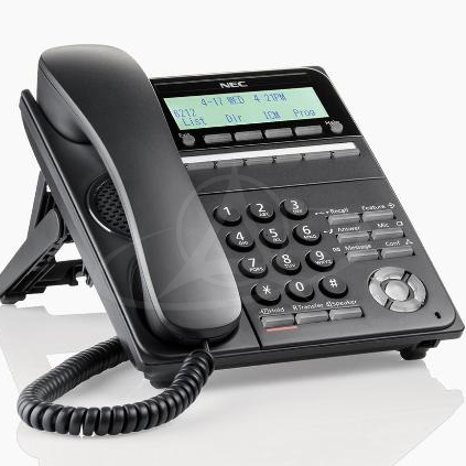 NEC DT530 DTK-6DE-1P (BK) TEL Digital 6 Button Display Telephone